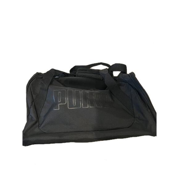 Puma Black Green Duffel Bag 18"x12"x10" - Picture 3 of 6